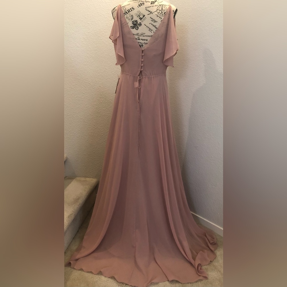 Jenny Yoo Cassie Bridesmaid Dress 8 - Picture 3 of 5